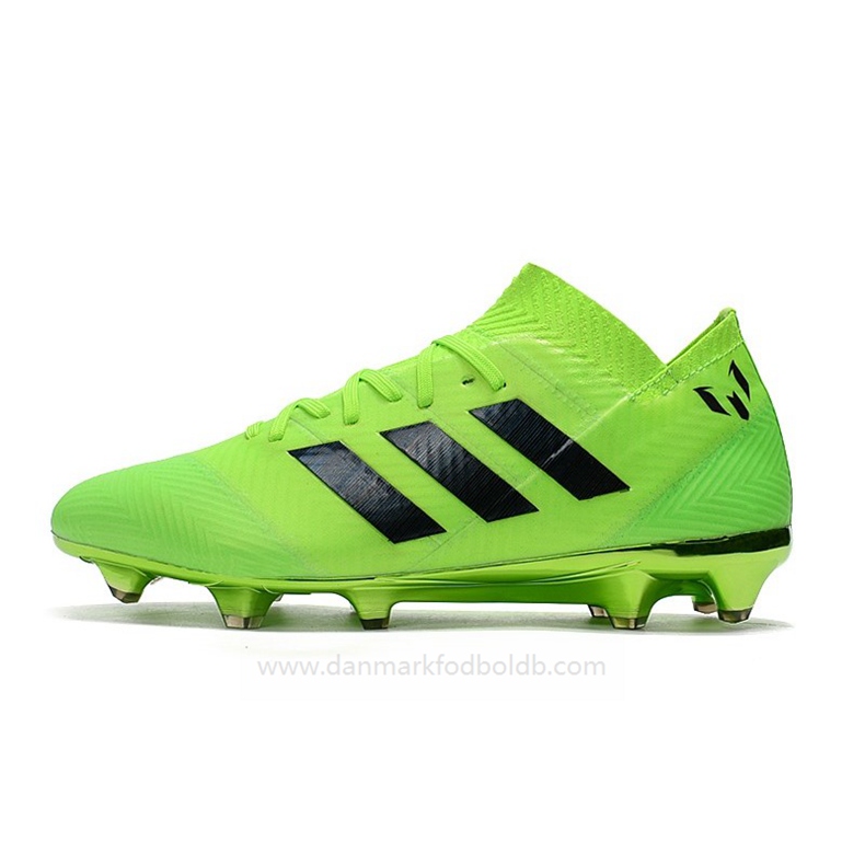 Adidas Nemeziz 18.1 FG Fodboldstøvler Herre – Grøn Sort